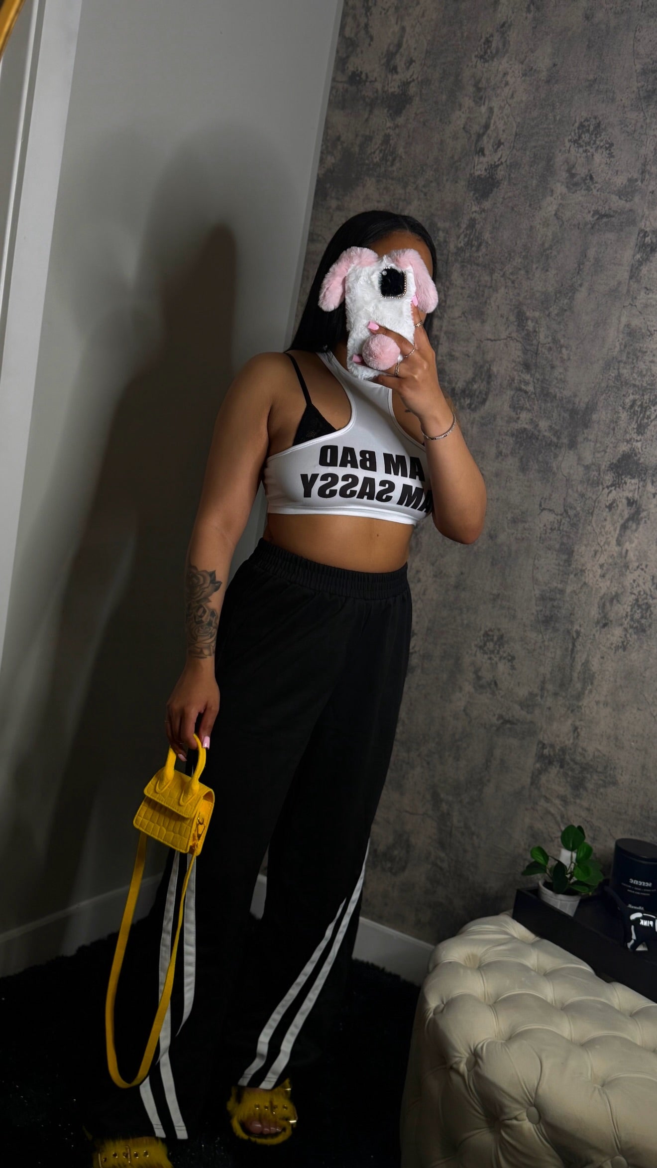 On chill sweat pants